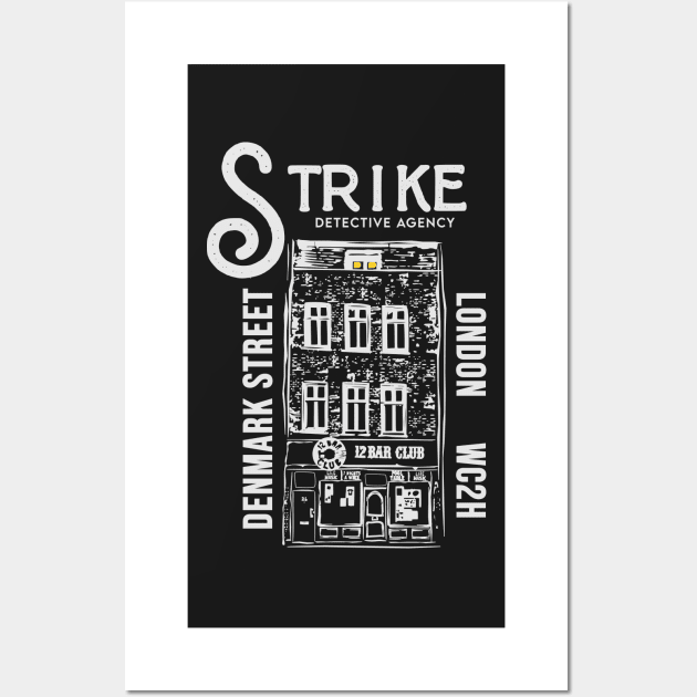 Cormoran Strike Wall Art by MorvernDesigns